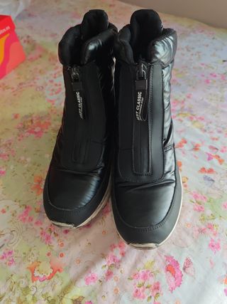 Botas niña 36 - negras