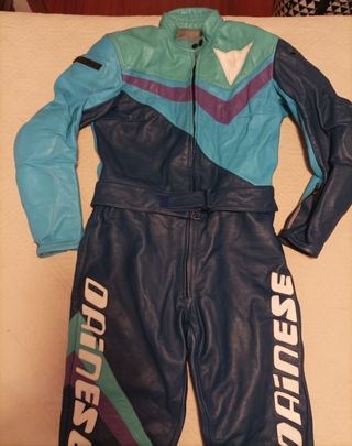 Mono moto piel Dainese mujer