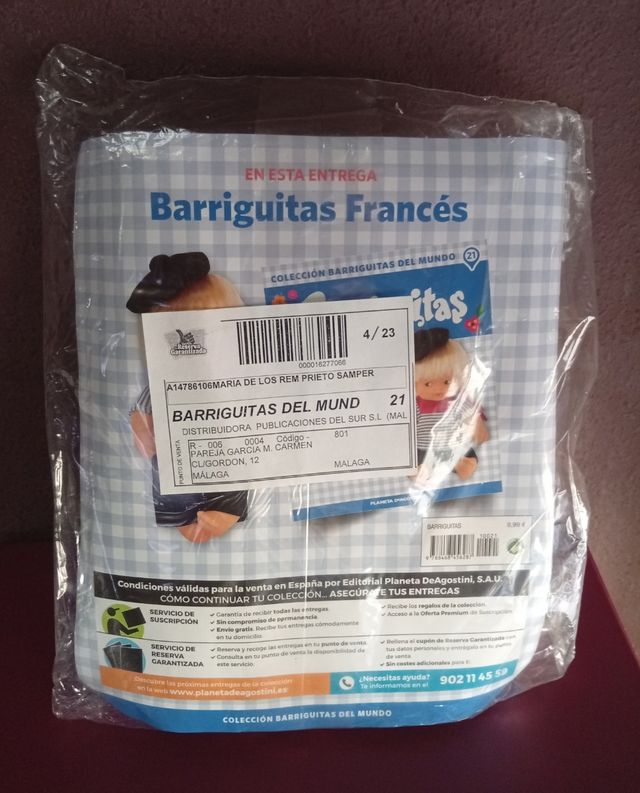 2 Muñecas Barriguitas del Mundo Famosa