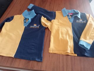 2 Uniformes NovaSchool manga larga