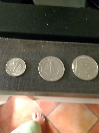 3 Monete: Dime, Quarter, Penny