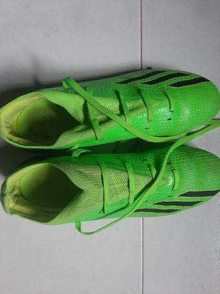 Botas fútbol Adidas verdes