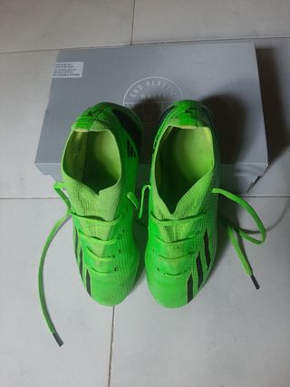 Botas fútbol Adidas verdes