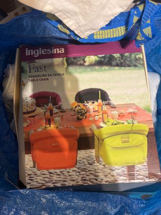 Inglesina Fast - Trona viaje Color Naranja 