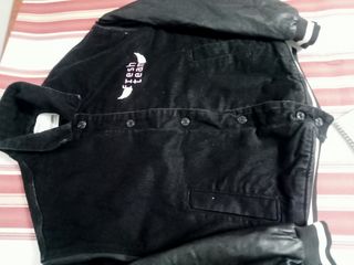 Chaqueta negra Bershka