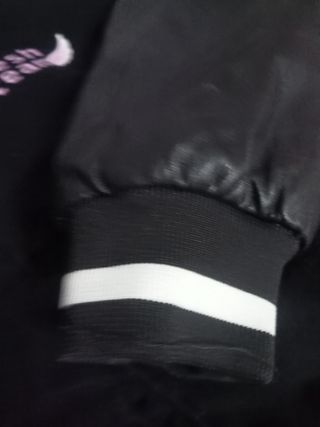 Chaqueta negra Bershka