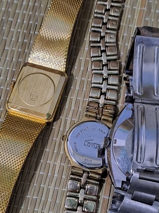 Lote relojes vintage para reparar o para piezas 