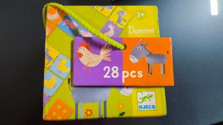 Domino granja 28 piezas - Djeco
