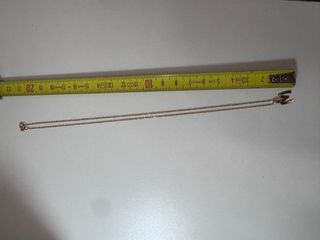 Colgante inicial M - oro
