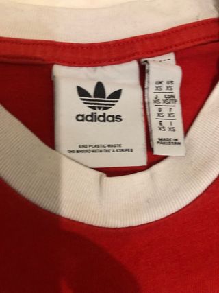 Maglia Adidas rossa XS