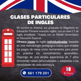 Clases Particulares de Inglés 🇬🇧
