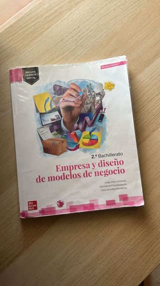 Empresa y diseño de modelos de negocio 2.º Bachillerato