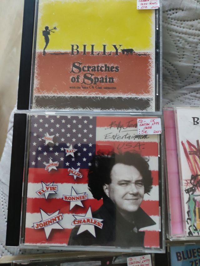 7 CDs Billy Jenkins: Colección
