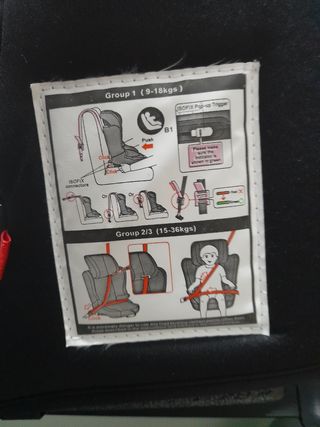 2 Sillas coche Master-Fix Isofix