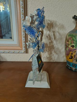 Figura Swarovski Bailarines Flores