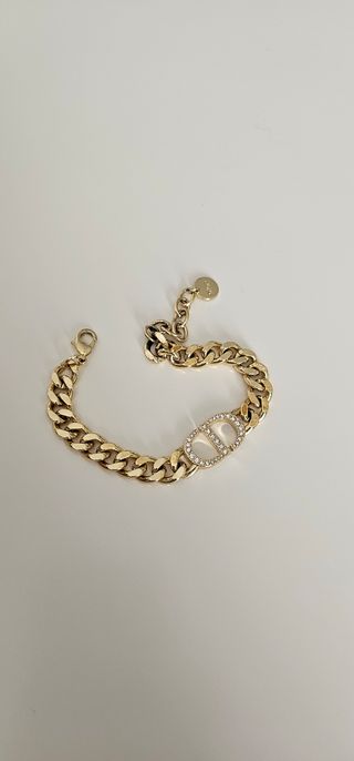Pulsera Dior dorada
