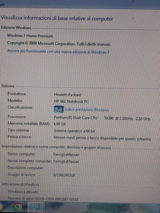 HP Notebook - Windows 7
