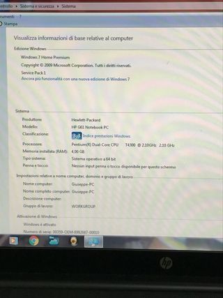HP Notebook - Windows 7