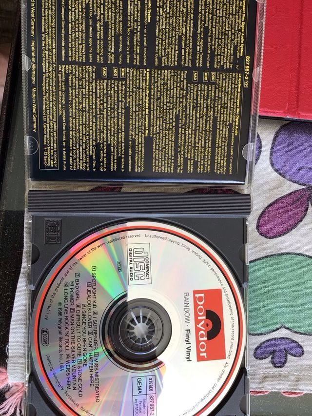 CD Rainbow - Finyl Vinyl