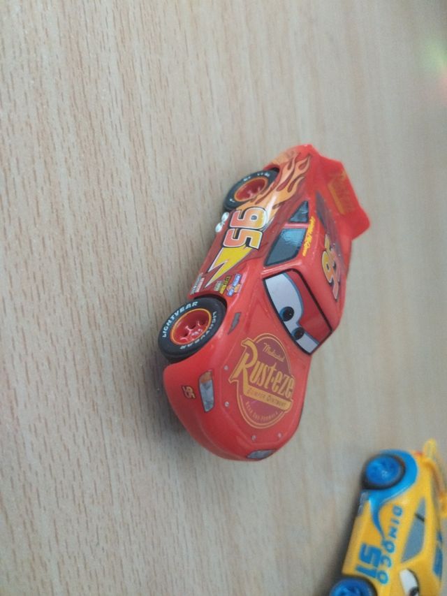 Rayo McQueen y Dinoco Carrera Scalextric