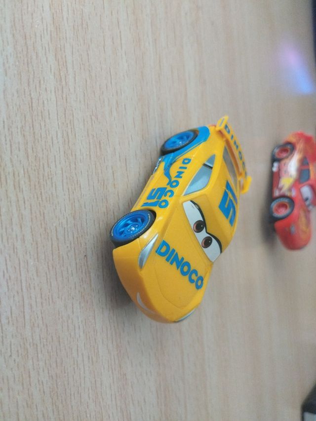 Rayo McQueen y Dinoco Carrera Scalextric