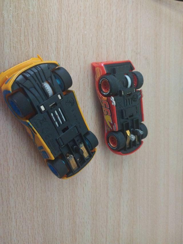 Rayo McQueen y Dinoco Carrera Scalextric