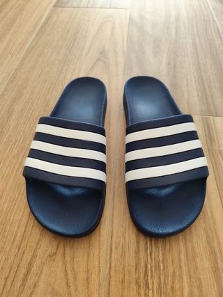 Chanclas Adidas azules