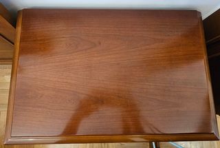 Cabecera cama + 2 mesitas noche madera