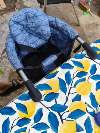 Trona plegable para mesa