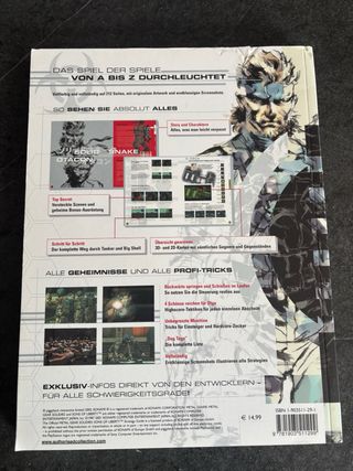 Guía Metal Gear Solid 2 - Edición Alemania 🇩🇪 