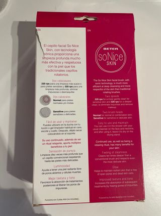 BETER soNice SKIN - Cepillo facial