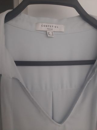 Blusa Cortefiel azul - M