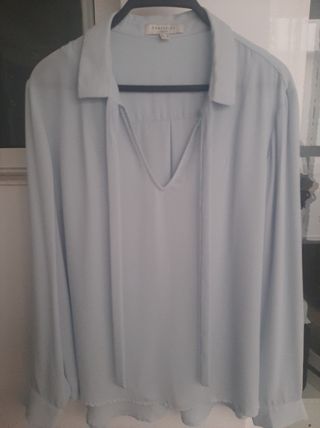 Blusa Cortefiel azul - M