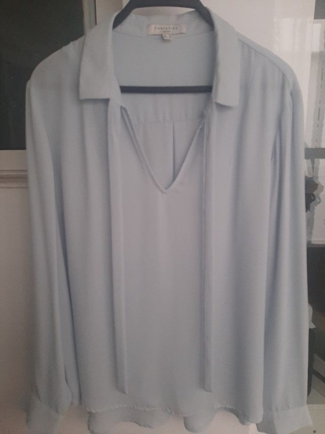 Blusa Cortefiel azul - M