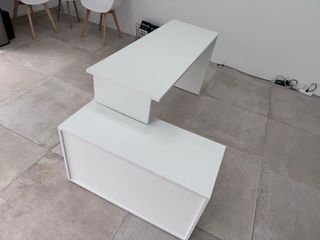 MESA DE ESCRITORIO BLANCA