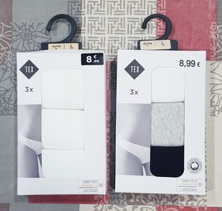 Tex Pack Bragas Braguitas Lencería Ropa Interior  