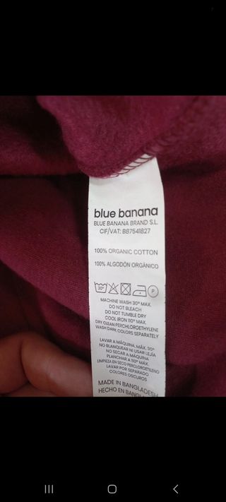 Sudadera Blue Banana