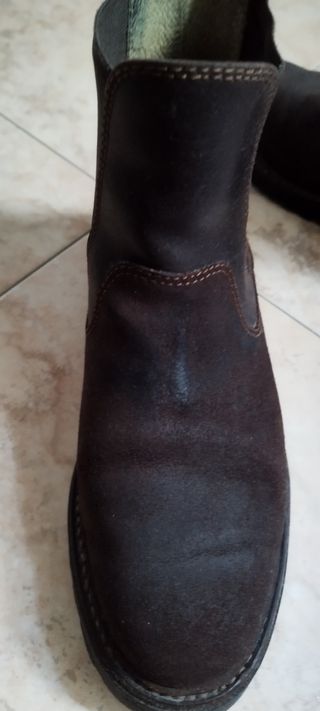 Botas Piel Marrón