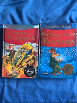 Colección libros Geronimo Stilton Reino Fantasia