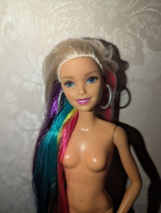 Barbie Rainbow Hair