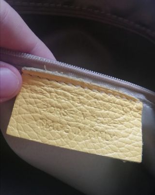 Borsa a spalla bianca e argento