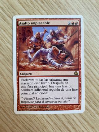 Asalto Implacable - MTG