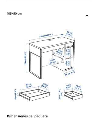 Escritorio blanco - Mesa oficina