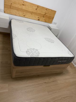 Canapé y colchón 150x190 cm