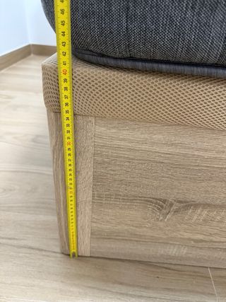 Canapé y colchón 150x190 cm