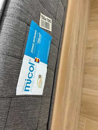 Canapé y colchón 150x190 cm