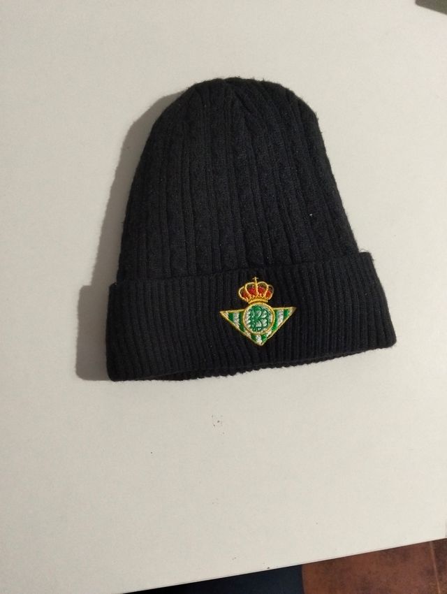 Gorro Betis - Gorro tejido negro.