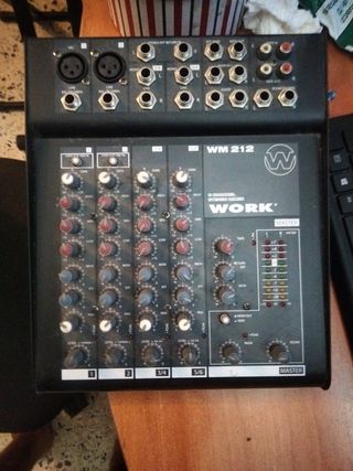 Mesa mezclas WM212 Work 6 canales