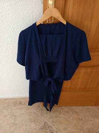 Conjunto azul marino 2 piezas