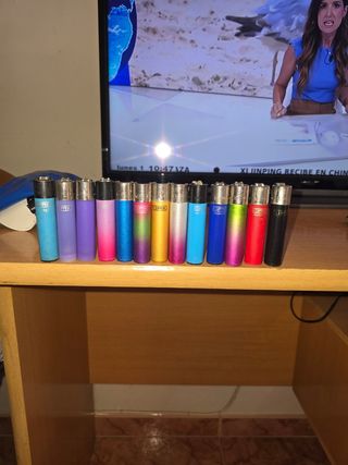 12 Encendedores Clipper Colores